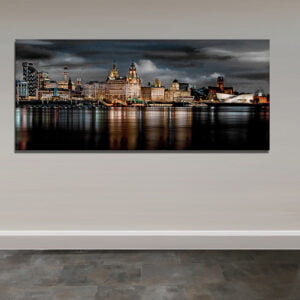 Canvas of Contrasting City Liverpool