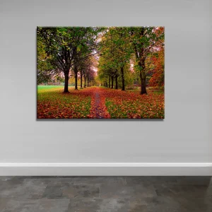 Wall Art & Décor Sefton Park Trees Avenue Canvas Print