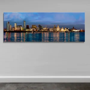 Liverpool Evolving Skyline Canvas